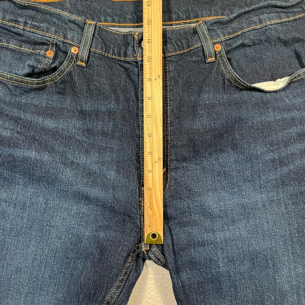 Levi's 505 Jeans Regular Fit Dark Wash Denim Pants‎ Classic W38 L32